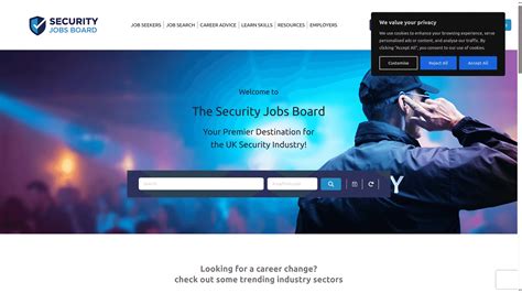 UK security industry: job market & career outlook 2026|SJB