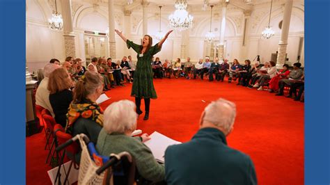 A singing circle at Amsterdam's Concertgebouw offers support for people ...