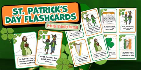 St. Patrick's Day Information Flashcards