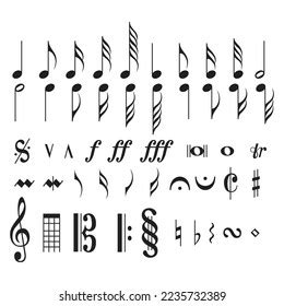 free musical symbol vector | Public domain vectors