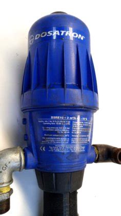 Dosatron D3RE10 3m³/h Dosierer D3 RE 10 Proportionaldosierer 1-10% ...