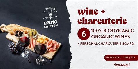 Wine + Charcueterie Tasting Tuesday at Townhall Ohio City!, TownHall ...
