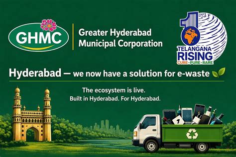 GHMC launches e-waste ecosystem with drop-boxes; doorstep pickup soon