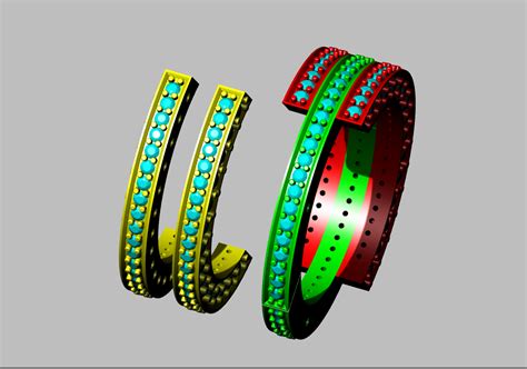 Diamond set mechanism pendent+ring CAD FILE – JewelryCrafto