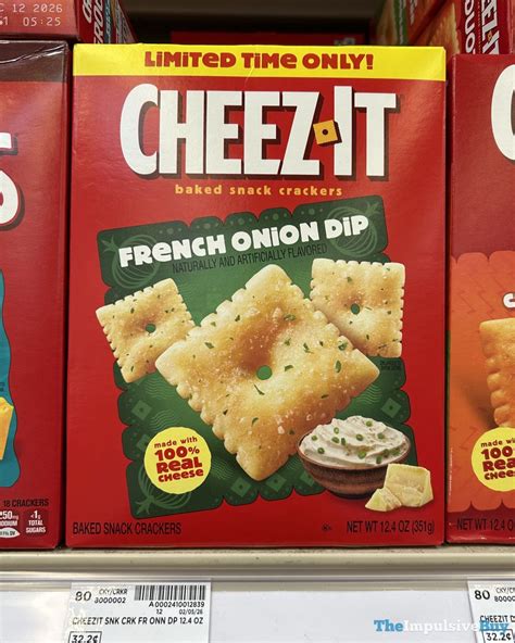 SPOTTED: Cheez-It French Onion Dip Crackers