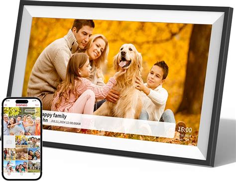 Amazon.com : Digital Photo Frame,15.6 Inch Frameo Digital Picture Frame ...