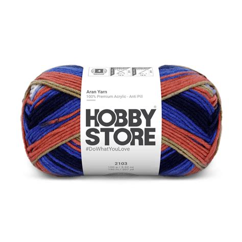 Hobby Store Aran Multi Yarn – Variegated Colors in Medium Weight – Page ...