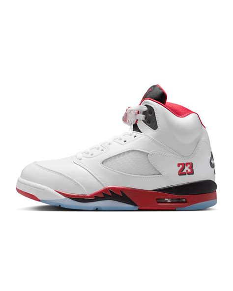 Air Jordan 5 'Fire Red "Black Tongue"' (HQ7978-101) release date. Nike ...