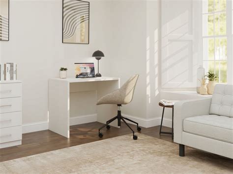 Scrivania bianca standard 90x54 cm - design moderno e funzionalità