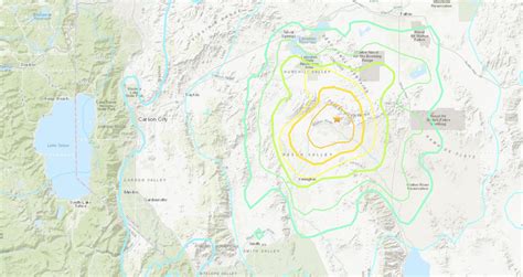 Magnitude 5.8 earthquake in Lyon County, Nevada | SierraSun.com