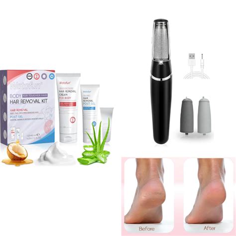 Hair Removal Cream $5+ | Electric Foot Callus Remover $10+ | Smart Savers