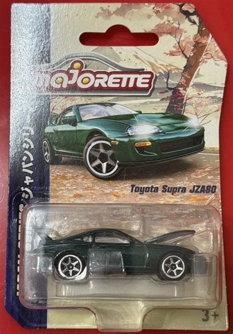 MAJORETTE JAPAN SERIES TOYOTA SUPRA JZA80 GREEN | eBay UK