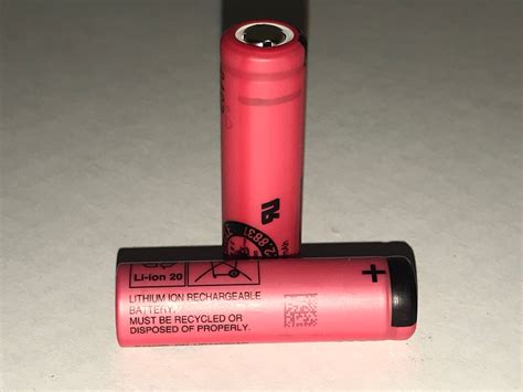 SANYO UR 14500 3.7V Li-ion Rechargeable Batteries 740mAh, 2-Pack