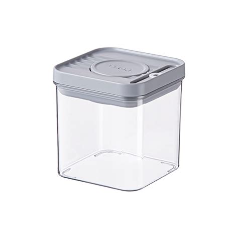 Dry Food Storage Jar Scale Family PET Clear Plastic Press Seal Food ...