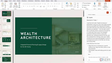 I created a complex presentation using Claude Design, Copilot in ...