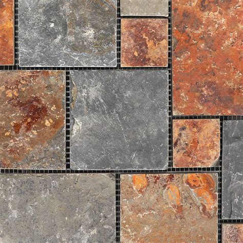 3rd Street Inn Slate Stone Tiles - Stone Outdoor Deck Tiles ...