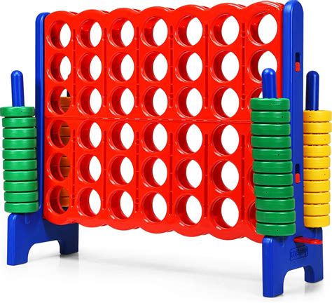 ARLIME Giant 4 in a Row Connect Game, 47'' Jumbo 4-to-Score Toy Set W ...