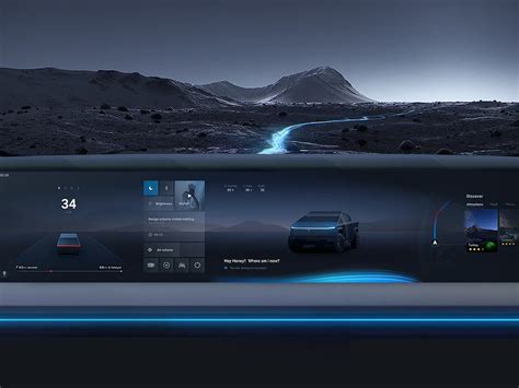 Browse thousands of Cybertruck Hmi images for design inspiration | Dribbble