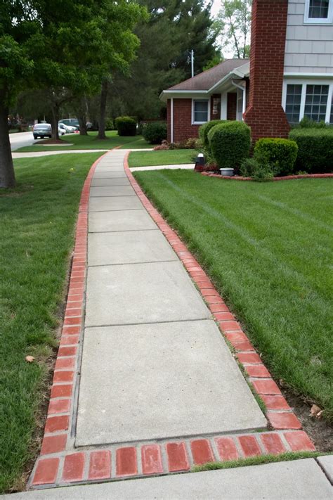 21+ Concrete Sidewalk Ideas: Refresh Your Front Walkway Easily
