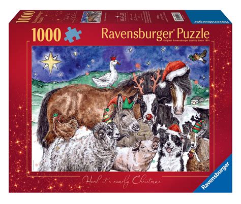 Herd it's nearly Christmas 1000 Piece Jigsaw Puzzle – All Jigsaw Puzzles