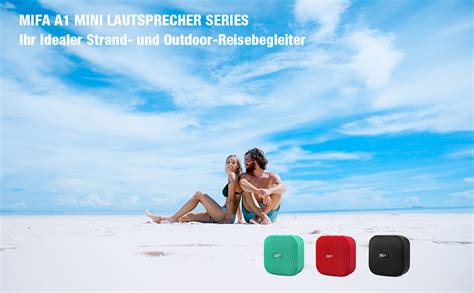 MIFA A1 Mini Lautsprecher Bluetooth, Technologie True Wireless Stereo ...