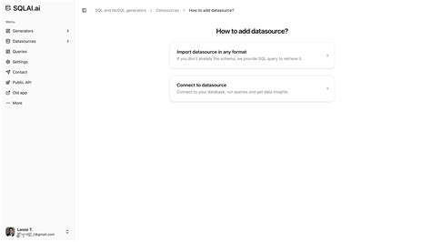 PostgreSQL Generator, Optimizer and Validator - SQLAI.ai