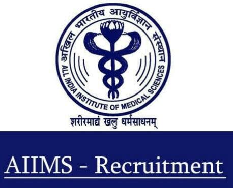 Program Manager Vacancy in AIIMS, Rishikesh - Ks Homeopathy