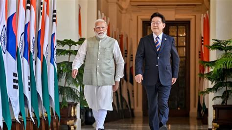 PM Modi highlights rise of K-pop in India, announces India-Korea ...