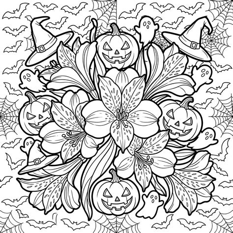 Peruvian Lilies Coloring Pages | Free & Printable