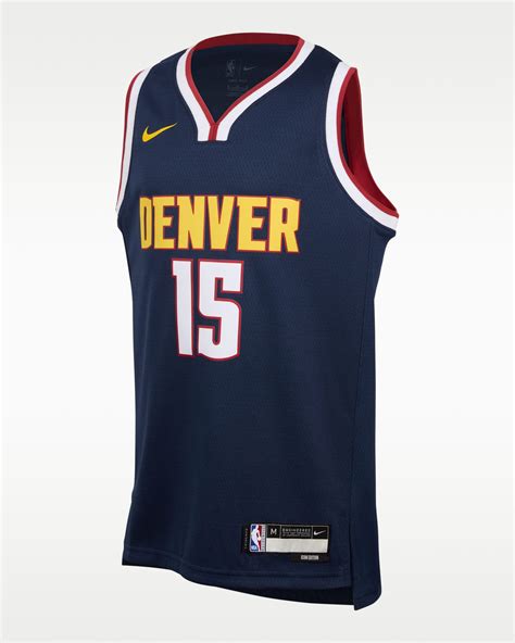 Nikola Jokić Denver Nuggets 2024/25 Icon Edition Nike Swingman NBA ...