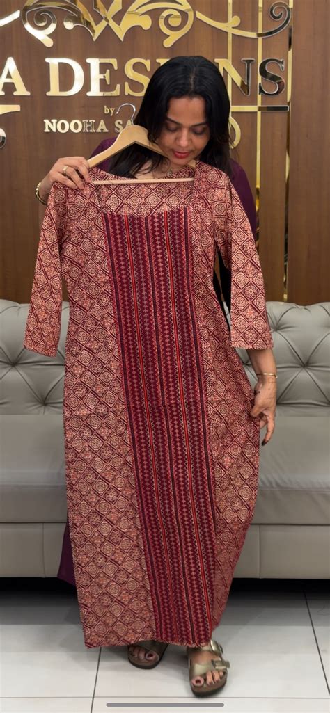 IHA'S IN-HOUSE AJRAKH PRINTED TOPS - IHA 30523 – Iha Designs Bridal Studio