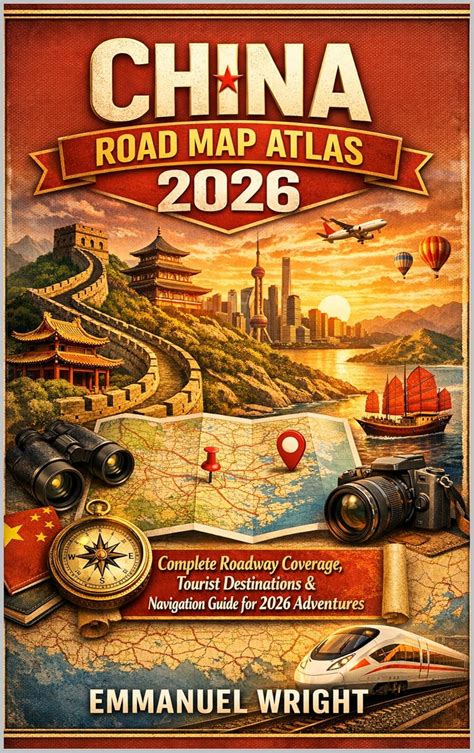 CHINA ROAD MAP ATLAS 2026: COMPLETE ROADWAY COVERAGE, TOURIST ...