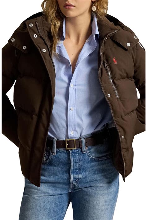 Polo Ralph Lauren Water Resistant 750 Fill Power Down Puffer Jacket ...