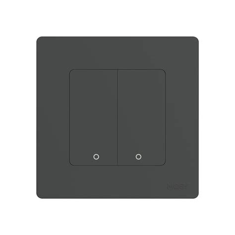 Купить Moes zigbee star ring smart push button switch 2 gang (neutral ...