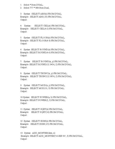 SQL Queries: Syntax and Examples for 16-2-25 Quiz - Studocu