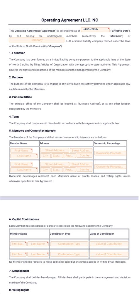 Signing Authority Template