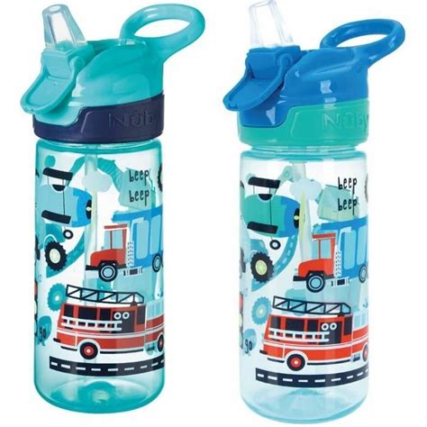 Vaso de aprendizaje para niños con capacidad de 540 ml color azul ...