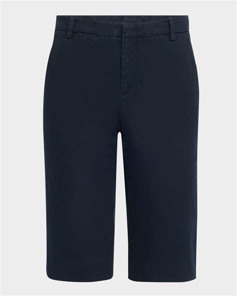 Vince Mid-Rise Chino Shorts | Neiman Marcus