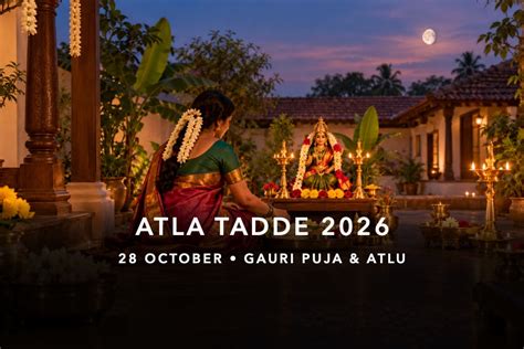 Atla Tadde 2026: 28 October Date, Puja & Atlu Vrat Guide