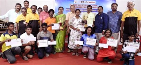 Aakash and Vaishnavi are Tamil Nadu State Under-15 Open and Girls 2024 ...