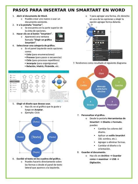 Graficos Smartart En Word 】Guia Paso A Paso 2025 – NBKomputer