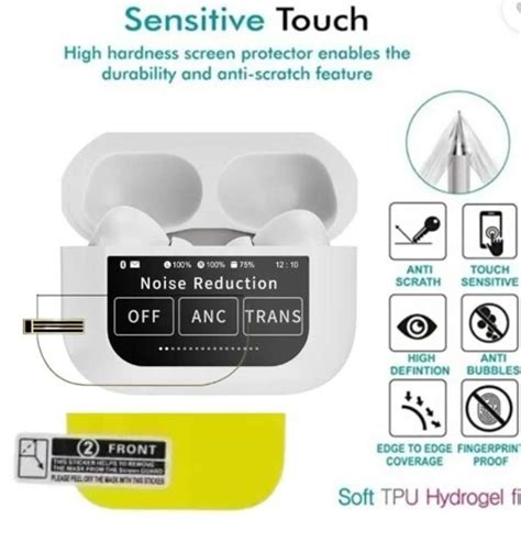 vsr Nano Glass for ACwO Dwots Touch TWS in Ear Earbuds Hd Touch Displa0 ...