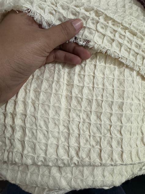 Buy Cotton Weave Waffle Honeycomb Fabric – SURPLUS FABRICS