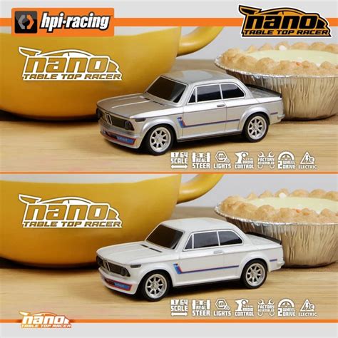 HPI RACING 161400 161401 1:64 Turbo NANO-TTR 1/64 Mirco RC Remote ...