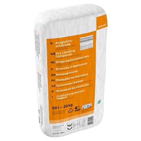 Fermacell Egalisatiekorrels 0-4 mm (20 kg) zak 50 ltr