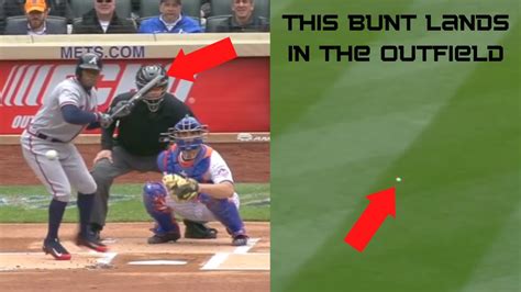 This is the longest bunt in MLB history