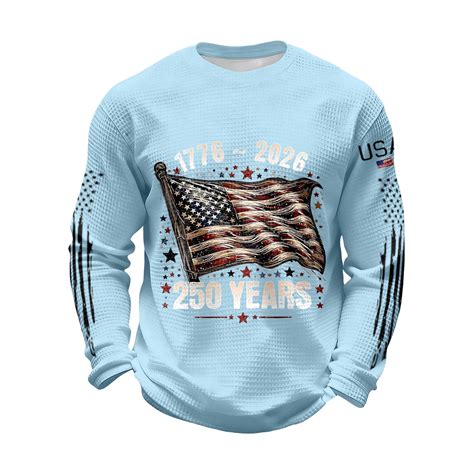 Dwelliawo Men's Sweatshirt United States 250 Years 250th Anniversary ...
