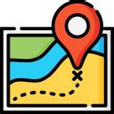 Map - Free travel icons