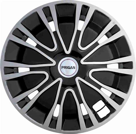 PRIGAN Drive Silver Black 16 Inch Wheel Cover For NA Universal For Car ...