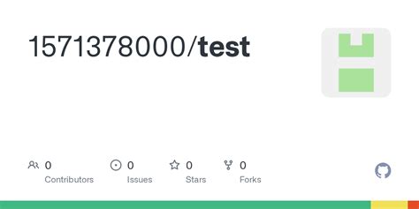 GitHub - 1571378000/test · GitHub
